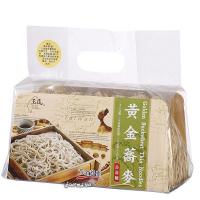 (麵條上有蕎麥點-自然現象,介意請少量購買哦~)玉民黃金蕎麥長壽細麵600克(約12片)*1包